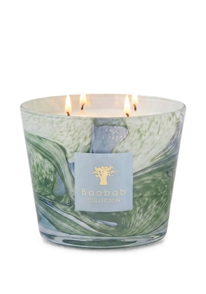 Baobab Collection Marius marbled-glass four-wick scented candle (10cm) - Green