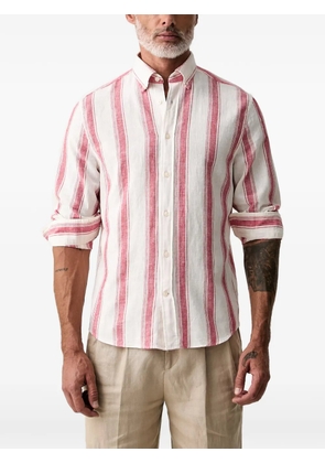 Gant striped button-down shirt - White