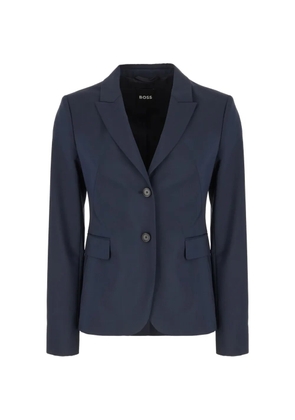HUGO single-breasted jacket - Blue