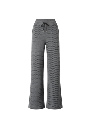 PINKO rhinestone-embellished track pants - Grey