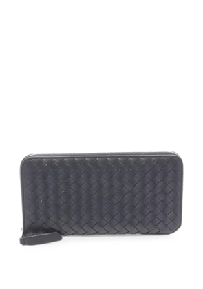 Bottega Veneta Pre-Owned 2010s Intrecciato zip-around wallet - Black