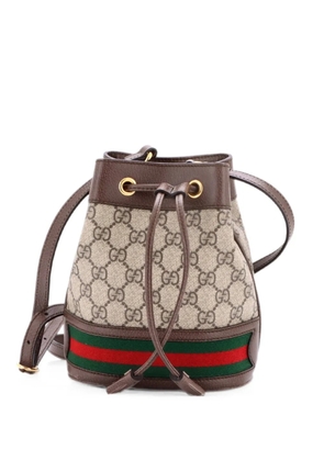 Gucci Pre-Owned Ophidia GG Coated Canvas Mini bucket bag - Brown