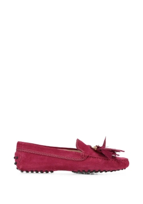 Tod's Gommino fringe-tassel loafers - Pink