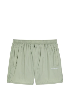 MKI Miyuki Zoku logo-embroidered swim shorts - Green