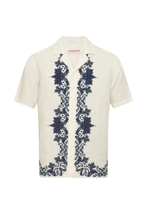 Orlebar Brown Mirabello Border shirt - Neutrals