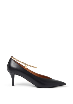 Stella McCartney chain-link pointed-toe pumps - Black