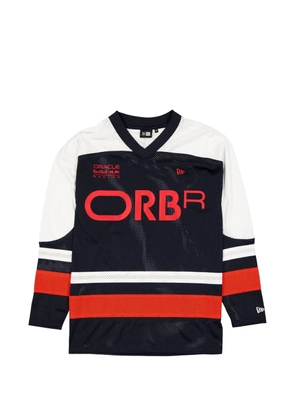 NEW ERA CAP Oracle Red Bull Racing colour-block hockey T-shirt - Blue