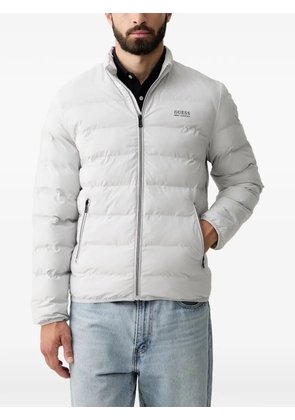 GUESS USA quilted high-neck jacket - Grey