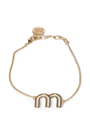 Miu Miu metal bracelet - Gold
