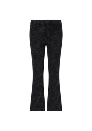 LIU JO bootcut jeans with laser detail - Black