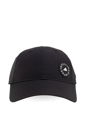 adidas by Stella McCartney x Stella McCartney logo-patch baseball cap - Black