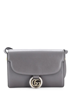 Gucci Pre-Owned GG Ring Shoulder Bag Leather Small crossbody bag - Grey