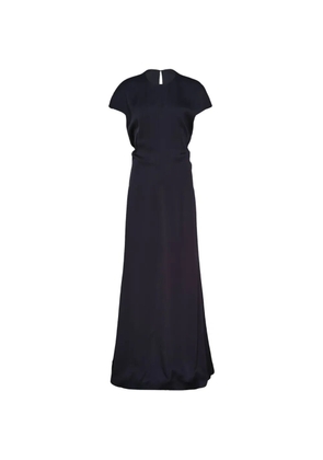Jil Sander cut-out back gown - Black