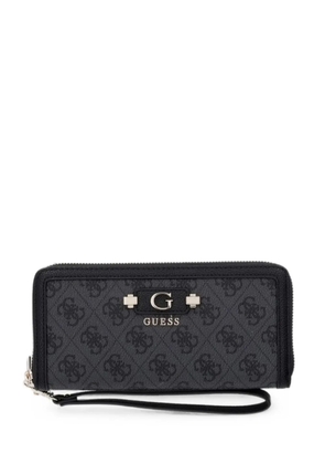 GUESS USA Lindsey logo-plaque wallet - Grey