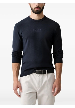 GUESS USA logo-print sweater - Blue