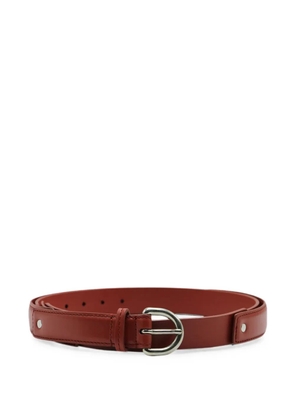 Cédric Charlier stud-detail belt - Red