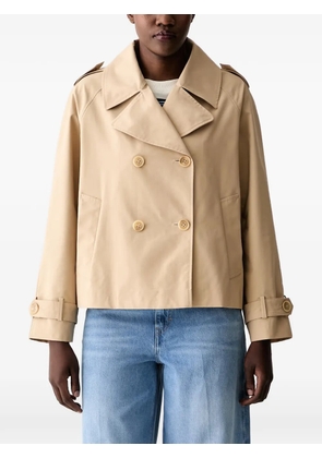 Joop! double-breasted trench coat - Neutrals