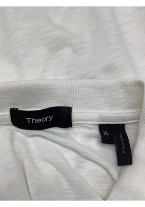Theory short-sleeve polo shirt - White