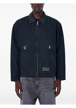 BOTT embroidered zip-fastening jacket - Black