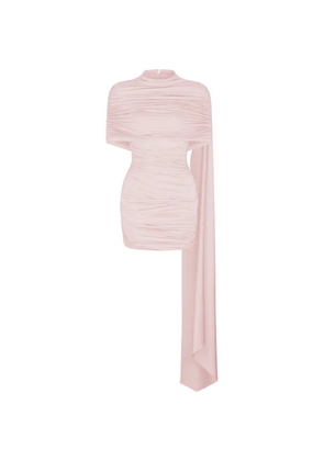 Atoir ruched draped-panel dress - Pink