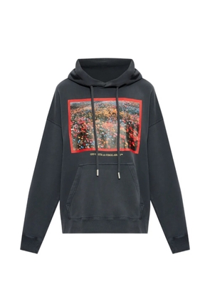 Off-White graphic-print hoodie - Grey