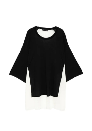 Undercover layered-design short-sleeve T-shirt - Black