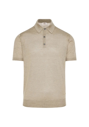 Enrico Mandelli short-sleeve polo shirt - Neutrals