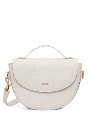 Joop! logo-embossed shoulder bag - Neutrals