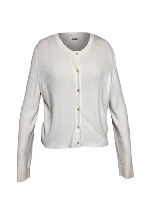 BOSS ribbed-knit cardigan - Neutrals