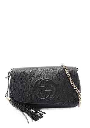 Gucci Pre-Owned 2000s Soho Interlocking G shoulder bag - Black