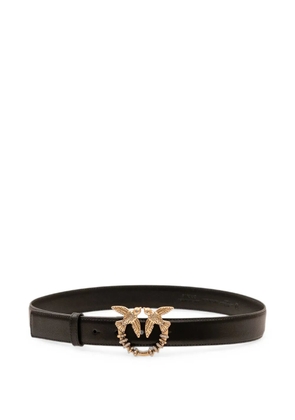 PINKO Love Berry leather belt - Black