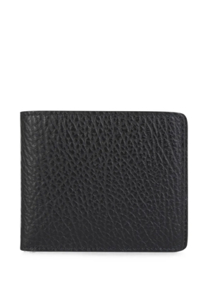 Maison Margiela four-stitch grained leather wallet - Black