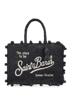 MC2 Saint Barth Colette bead-embellished shoulder bag - Black