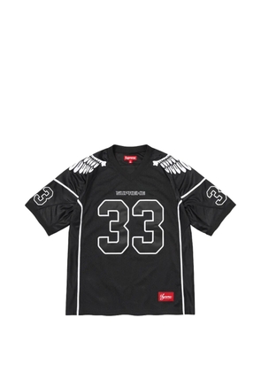 Supreme wings-print T-shirt - Black