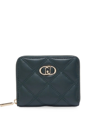 LIU JO small quilted wallet - Green