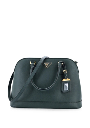 Prada Pre-Owned Open Promenade Bag Saffiano Leather Medium tote bag - Green