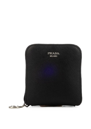Prada Saffiano calf leather make-up bag - Black