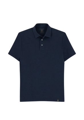 Boggi Milano polo in piqué cotton blend B Tech - Blue