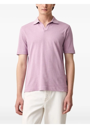 Marc O'Polo short-sleeve polo-neck T-shirt - Purple