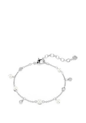 Swarovski crystal pearl-embellished bracelet - Silver
