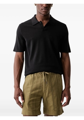 Marc O'Polo short-sleeve polo shirt - Black
