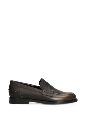 Roberto Festa leather loafers - Brown