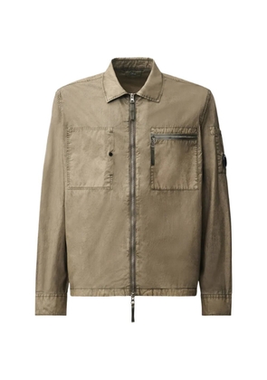 C.P. Company Lens-detail cotton jacket - Neutrals
