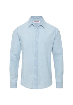 Orlebar Brown Giles chambray shirt - Blue
