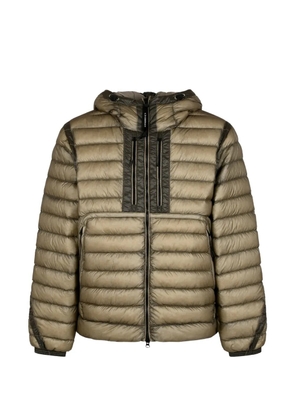 C.P. Company quilted hooded jacket - Neutrals