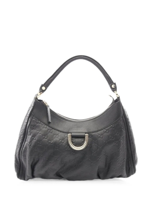 Gucci Pre-Owned 2000s Abby Guccissima shoulder bag - Black