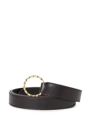 TAIGA TAKAHASHI Infinite Circle leather belt - Red