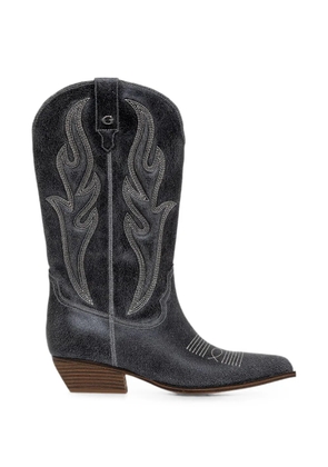 GUESS USA Largena cowboy boots - Black