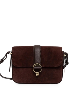 Barbour Rosa suede cross body bag - Brown