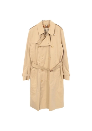 Burberry Pre-Owned 2000s Kensington double-breasted trench coat - Neutrals